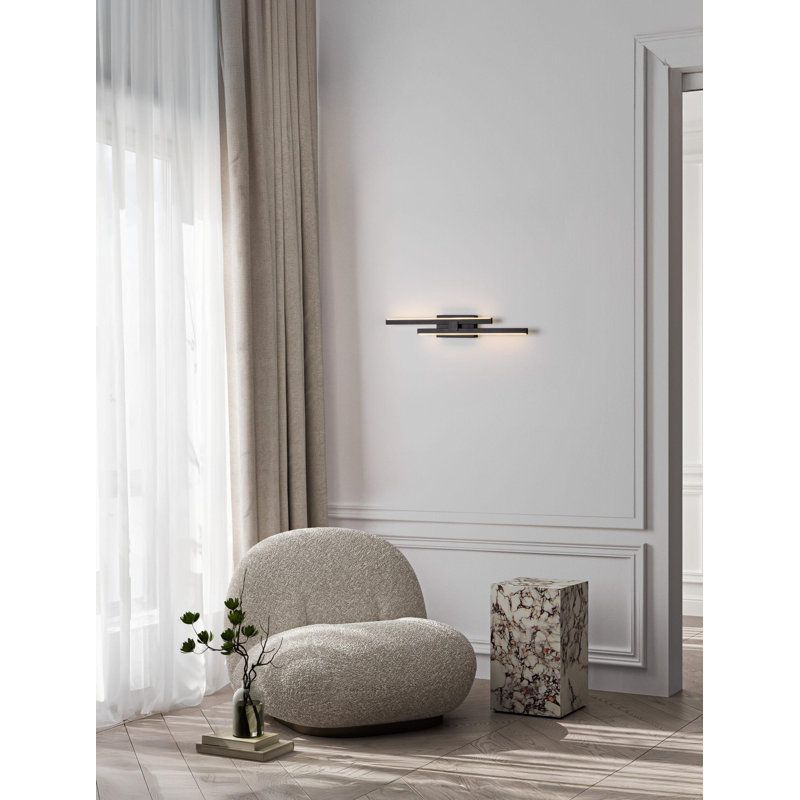 Wall Sconce, BLACK