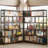 Abrielle Geometric Bookcase-1957978133