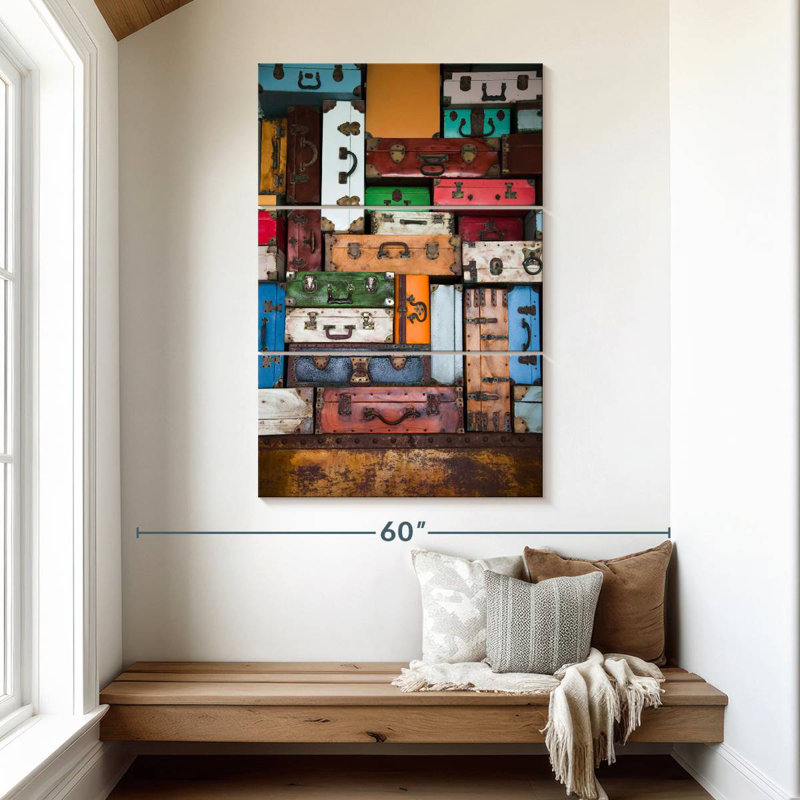Valises Senne Vintage, H 50 po x l 32 po
