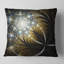 Coussin symétrique symétrique or foncé - imprimé abstrait-30140711-30140715