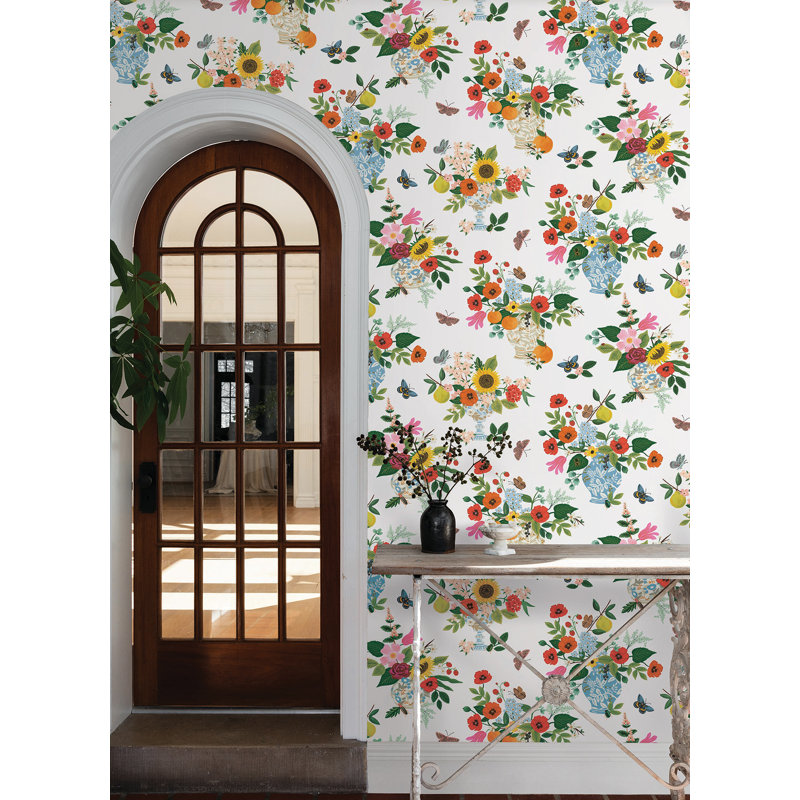 Flower Studies Wallpaper, Bright