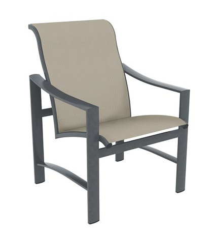 Outdoor Dining Armchair, Bogota, Graphite