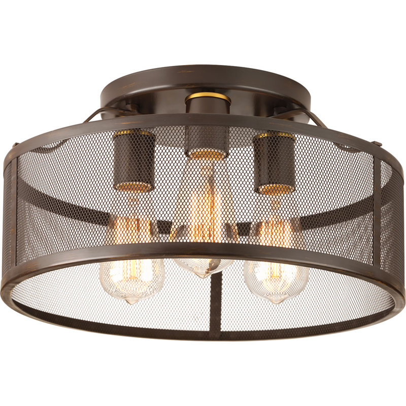 Prairie Grove Semi Flush Mount