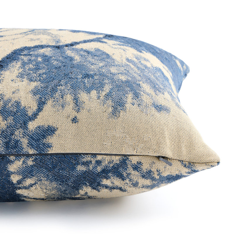 Toile Pillow-Toile Moss-24"X24", Toile Moss, Rectangle 14"H x 20"W