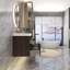Ensemble de meuble-lavabo simple mural 42 po-1519513392
