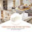 Boneless Convertible Three Person Fabric Sofa Bed, high Rebound Density Sponge Sofa-780639110