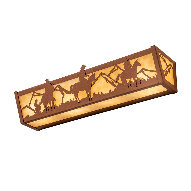 Rustic Lodge 4 - Light Bath Bar