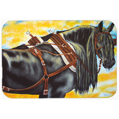 Planche à découper en verre cheval caroline end day