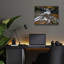 Art mural en verre Ivy Bronx «Autumn At Dunloup Creek» par Rick Berk-2119601842