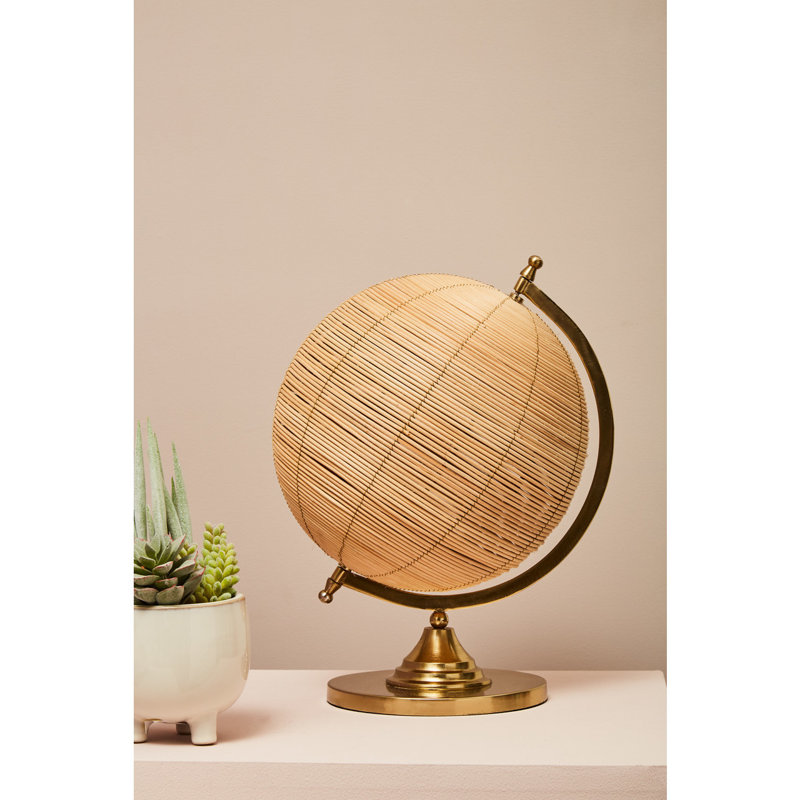 Tabletop Globe, 36cm H x 28cm W x 26cm D