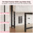 Upholstered Headboard with USB & Type C Port, 60,000 DIY Color of LED Light Height Adjustable, Sturdy, Easy Assembly-1520124716-1520124713