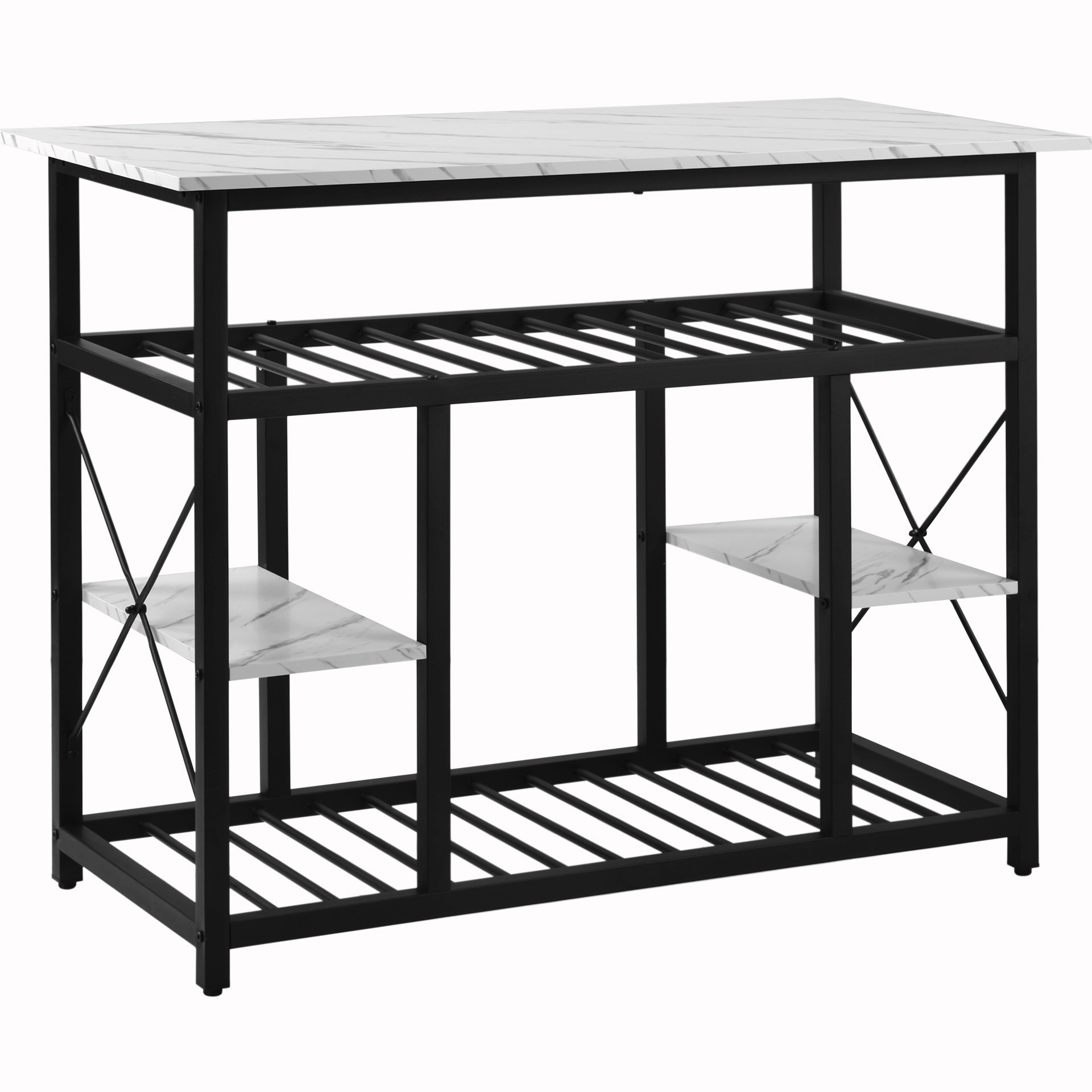 Builddecor Metal Kitchen Island Wayfair
