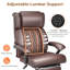 Chaise de bureau robuste de 500 lb avec support lombaire réglable, repose-pieds-1523938124