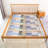 Under Bed Storage Bins Frame Storage Box Oxford Fabric Sturdy Underbed Container Foldable Stackable Large Capacity Clothes Organizer