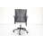 Motif Ribbed Back Office Task Chair with Arms, Light Gray-1001851001