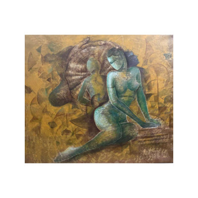 Jeevan Chakra | Acrylic On Canvas | By Mona Kapoor | Wall Décor