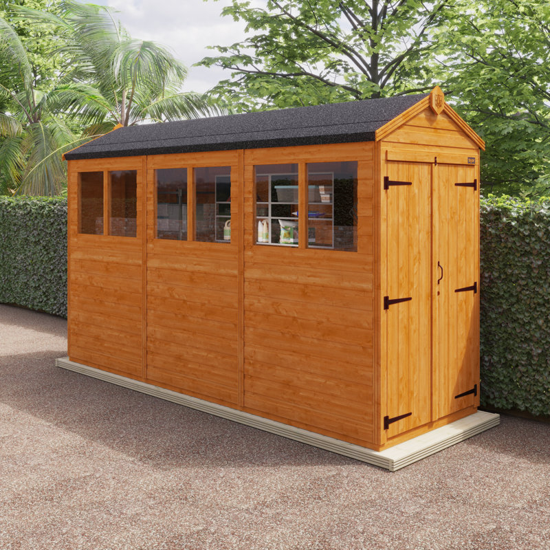 12x4w TigerFlex® Double Door Apex