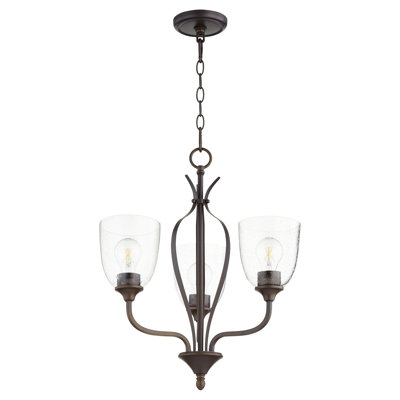 Lustre classique/traditionnel ombré 3 lumières Brookview