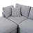 Kustas 130" Chenille Sectional Sofa-1941602198