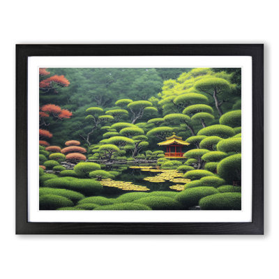 Japanese Garden - Single Picture Frame Print