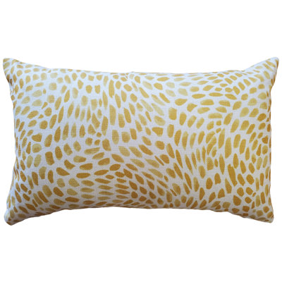 Coussin décoratif à pois