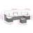 Vidaxl Garden Sofa Set Beige