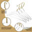 Cintre standard en acrylique pour robe / chandail / chandail
