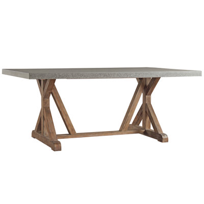 Brooksville Pine Solid Wood Base Dining Table