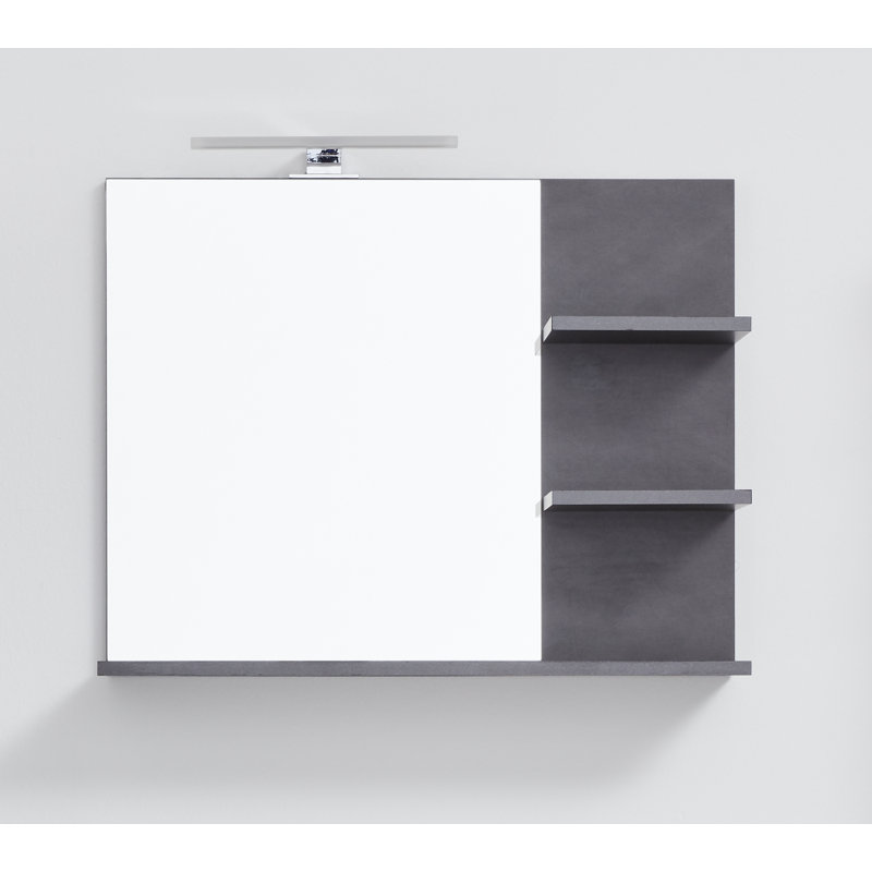 Gaibrial Engineered Wood Flat Wall Mirror