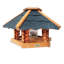 Wood Decorative Bird Feeder