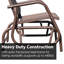 Banc de patio double Bagley