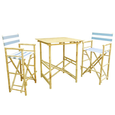 2 - Person Patio Dining Set with Square Table