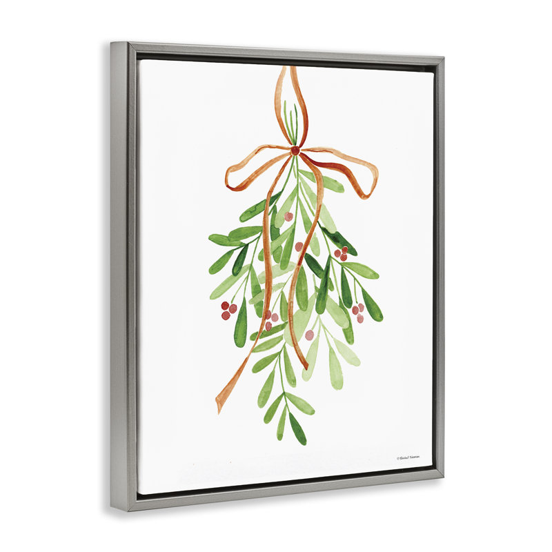 «Hanging Holly Botanicals», art mural sur toile par Rachel Nieman