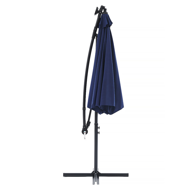 Parasol en porte-à-faux 10 pi Lasalle, Bleu marine