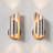 Arindra Iron Modern Wall Sconce with Novelty Shade and Metal Frame-1925894529
