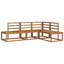 213.5cm Wide Patio Sectional Set