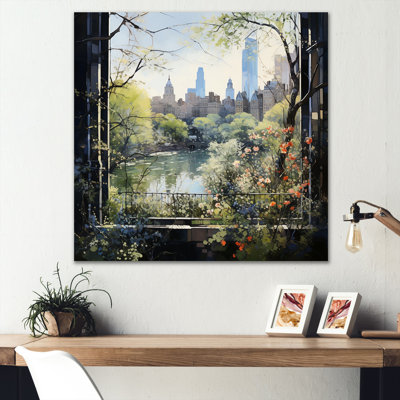 New York Central Park Window Views I - New York City Wall Art