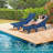Outdoor Chaise Lounge Hdpe Reclining Chair-644212002