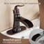 Robinet de salle de bains monotrou avec ensemble de drainage-72868748