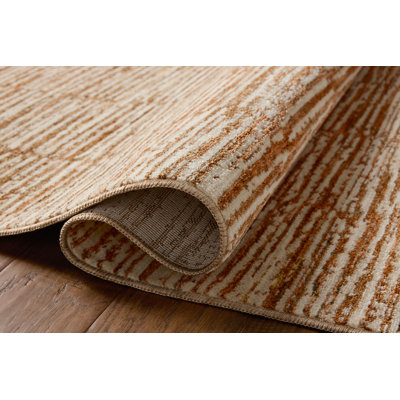 Loloi Nellie Terracotta / Ivory Area Rug
