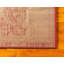 Tapis orange / beige à motif abstrait Veyo-1968478743