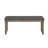 Sasa Basia Gray Faux Leather Seat Rectangular Dining Room Set