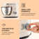 Klarstein 6 Speed 4L Stand Mixer