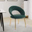 Chaise de salle à manger rembourrée-1232648789