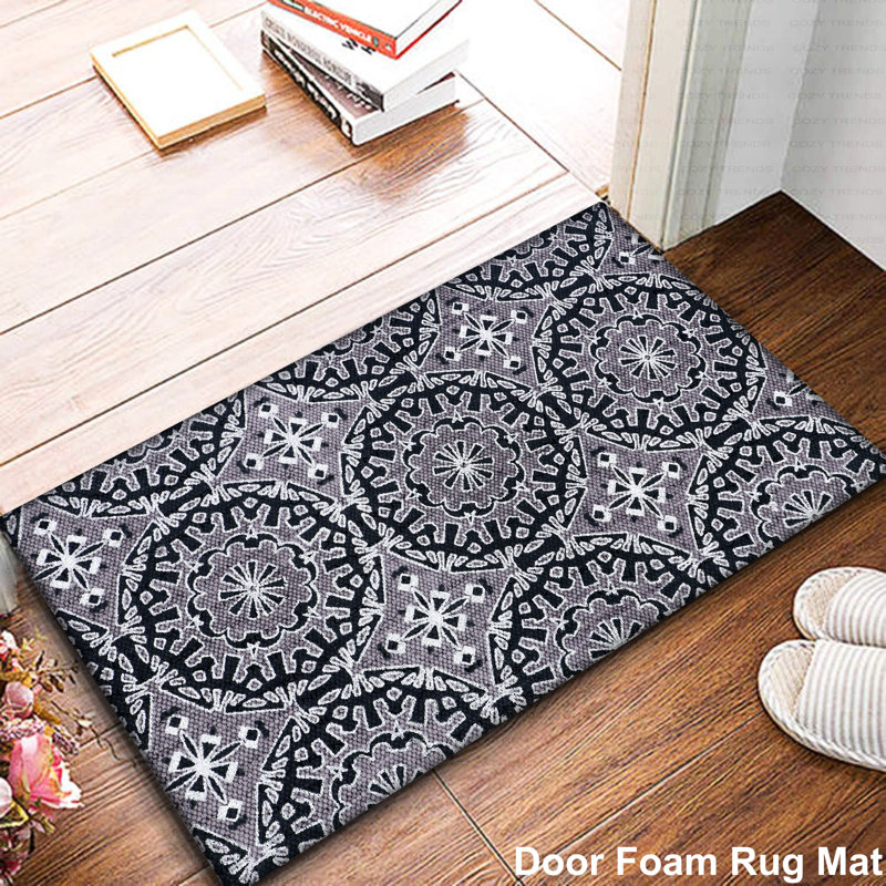 Geometric Anti-Fatigue Non-Skid Kitchen Mat