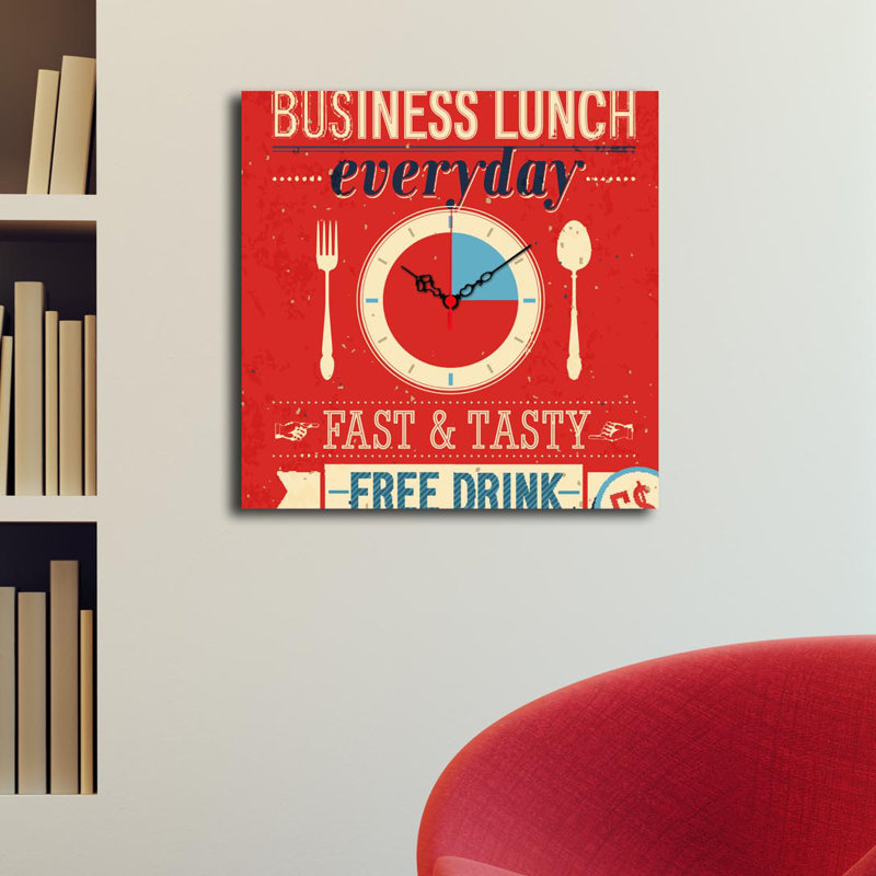 Horloge murale élégante 15,7 po x 15,7 po | 100% panneau de fibres à densité moyenne, épaisseur: 0,2 pouce | Décoration élégante pour le salon, la chambre à coucher et le bureau | Design moderne avec une esthétique minimaliste