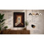 Skeleton in Doorway Modern - Framed Print-1332621122-1332621132