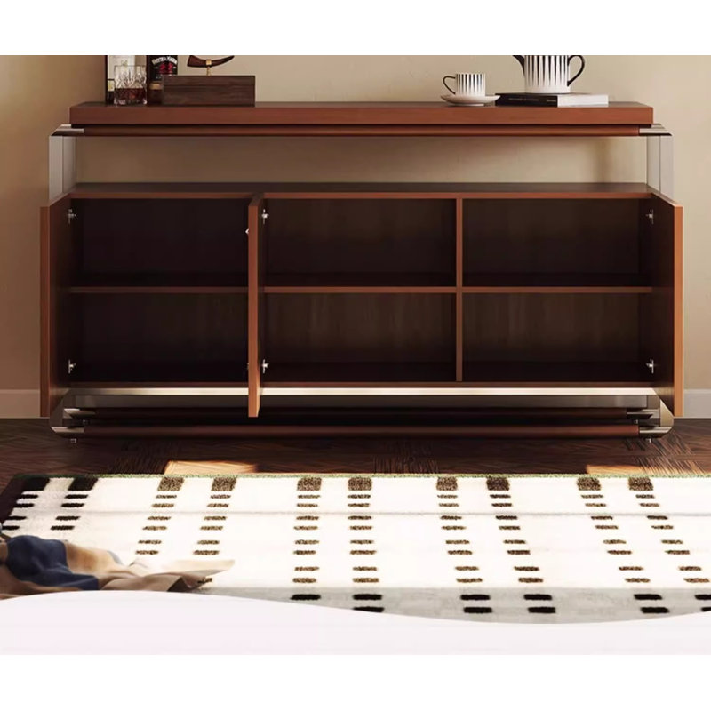 Retro Checkered Sideboard