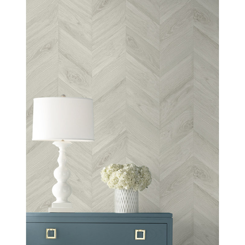 Grass Cloth Wallpaper Roll, Acadia White