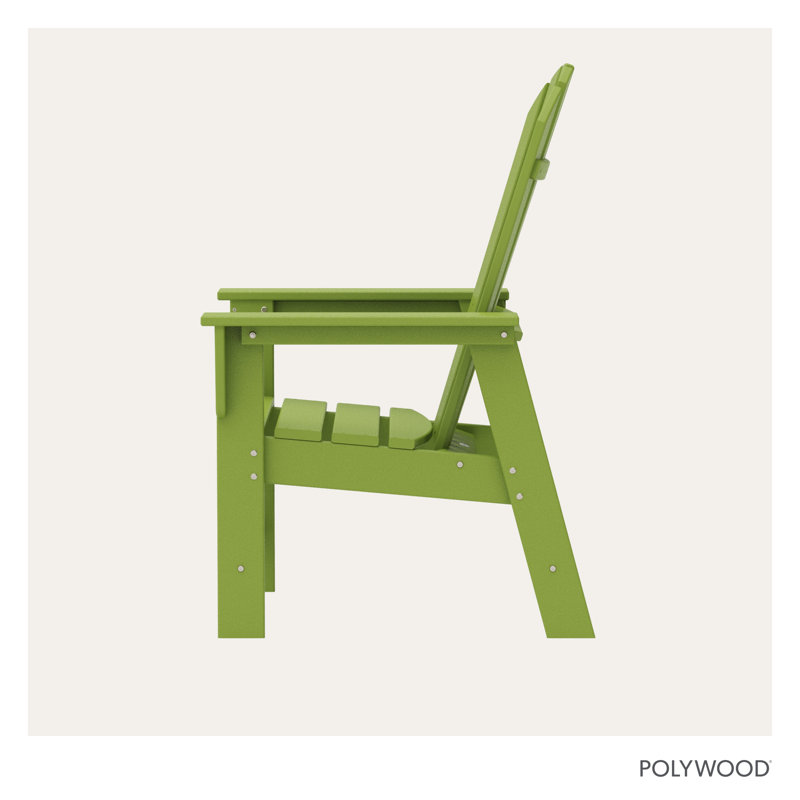 POLYWOOD South Beach Casual Chair, Lime